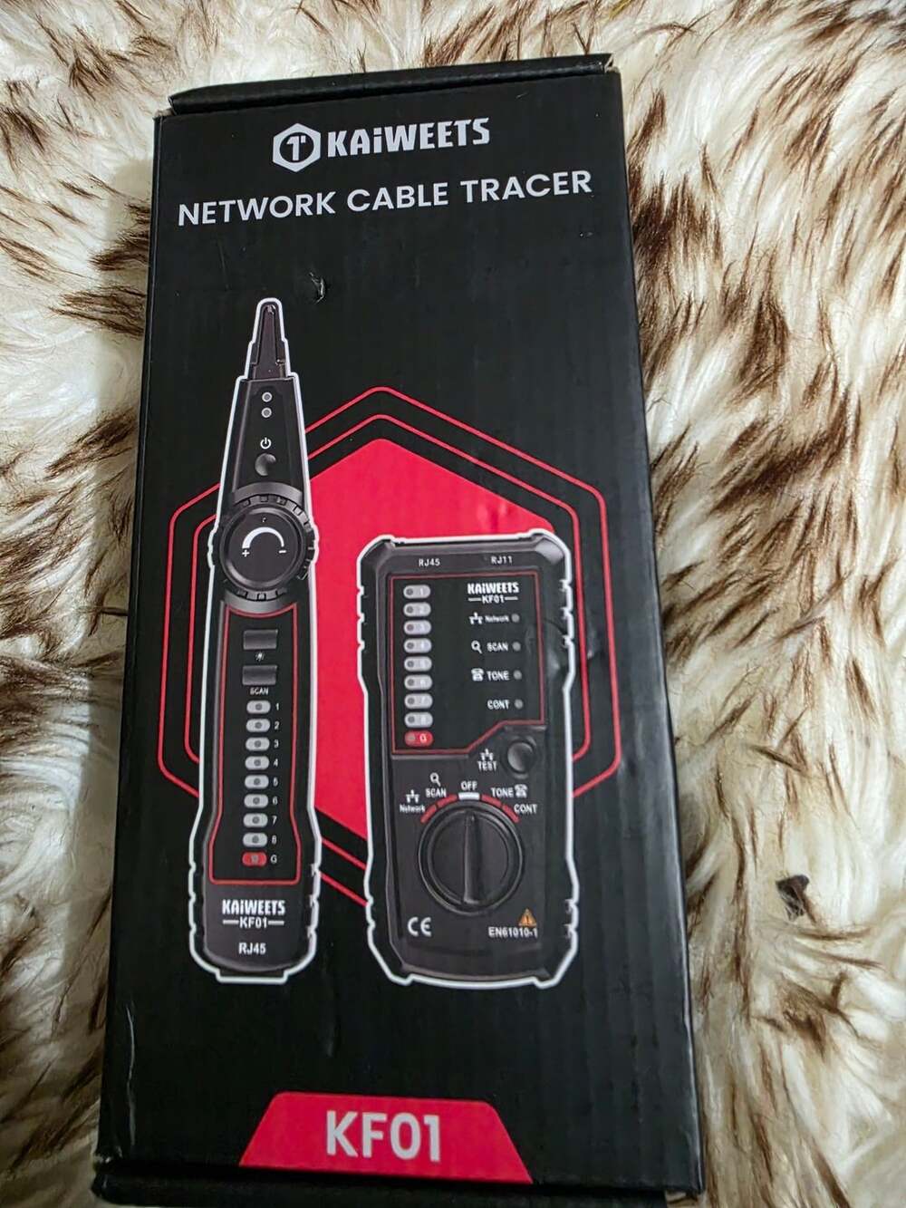 Kaiweets kf01 network cable tracer tone generator and probe kit